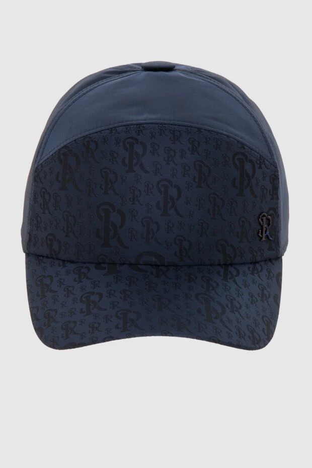 Stefano Ricci кепка из полиамида синяя мужская 170141 - фото 1