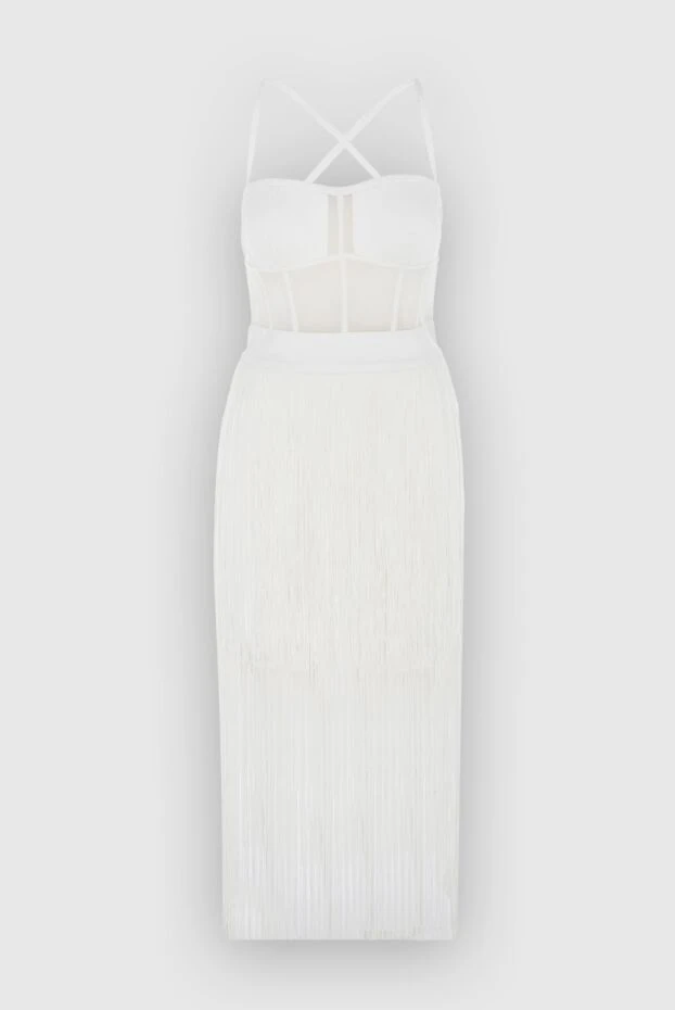 Herve Leger woman white nylon and polyester dress for women купить с ценами и фото 170149 - photo 1