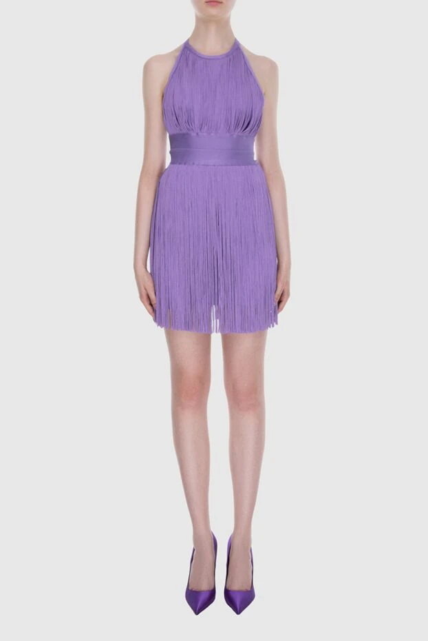 Herve Leger woman purple dress for women купить с ценами и фото 170154 - photo 2