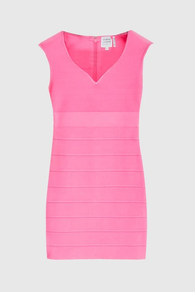 Herve Leger woman pink dress for women купить с ценами и фото 170159 - photo 1