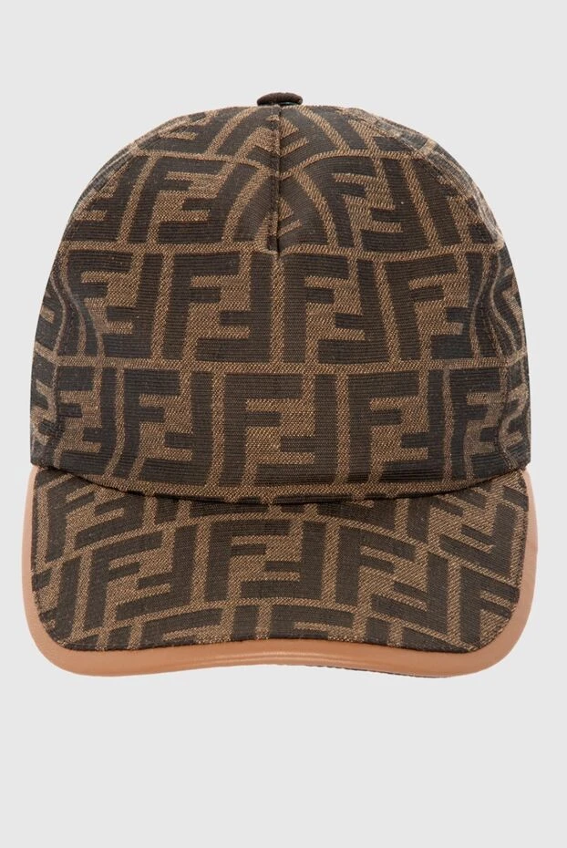 Fendi man cotton and polyester cap brown for men купить с ценами и фото 170186 - photo 1