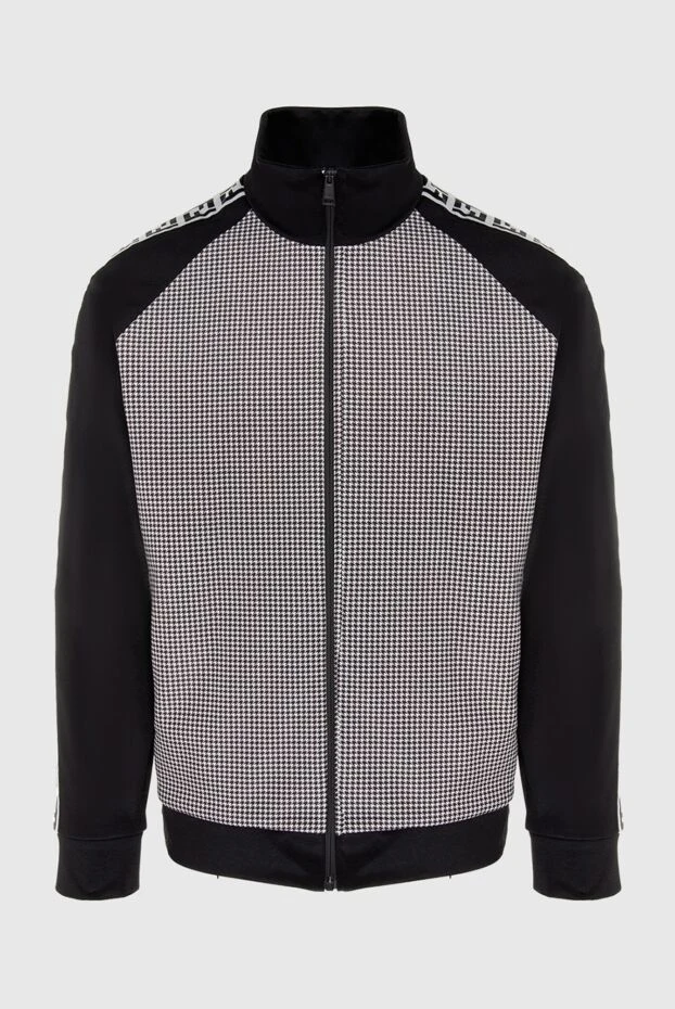 Fendi man sports jacket made of polyester cotton black for men купить с ценами и фото 170195 - photo 1