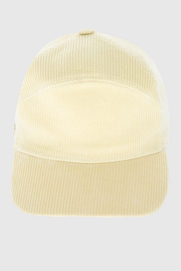 Loro Piana woman yellow cotton cap for women купить с ценами и фото 170207 - photo 1