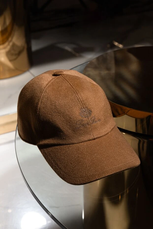 Loro Piana yellow cashmere cap for men 170209 - photo 3