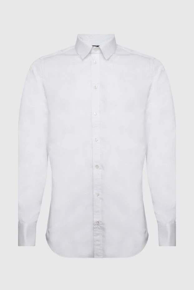 Alessandro Gherardi man white cotton shirt for men купить с ценами и фото 170236 - photo 1