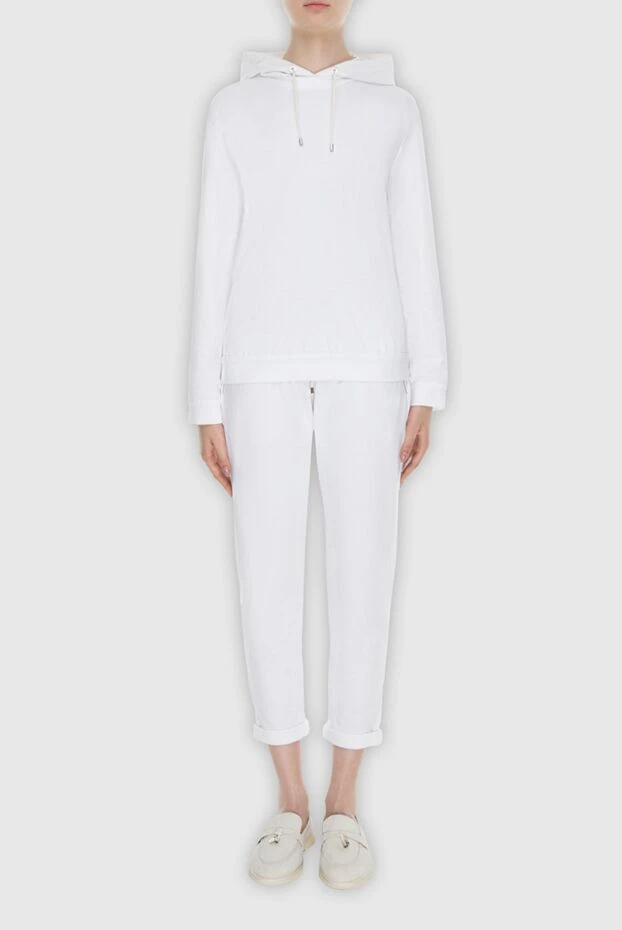 Трикотажный костюм свободного кроя с капюшоном
 - фото 2