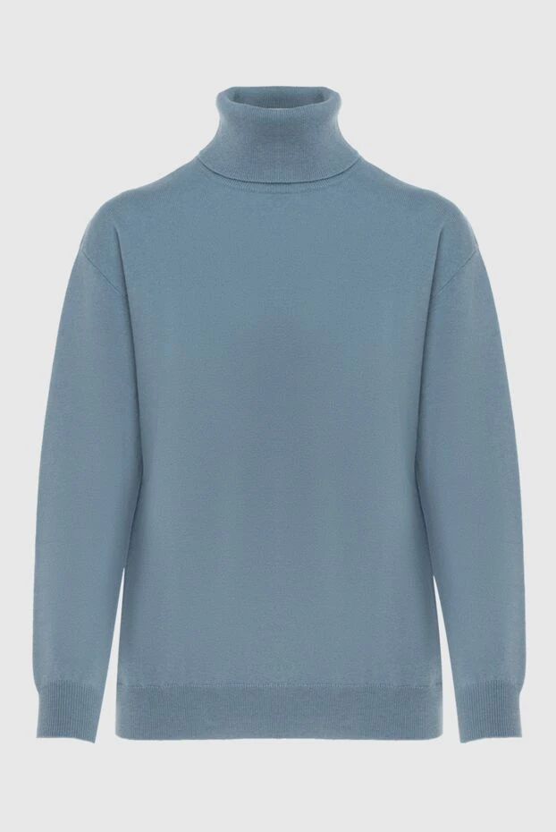 Әйелдерге арналған көк кашемир гольфі - фото 1