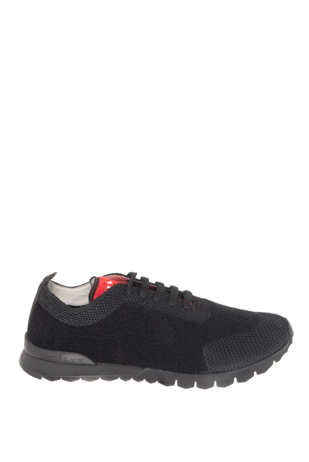 Kiton man black wool sneakers for men купить с ценами и фото 170367 - photo 1