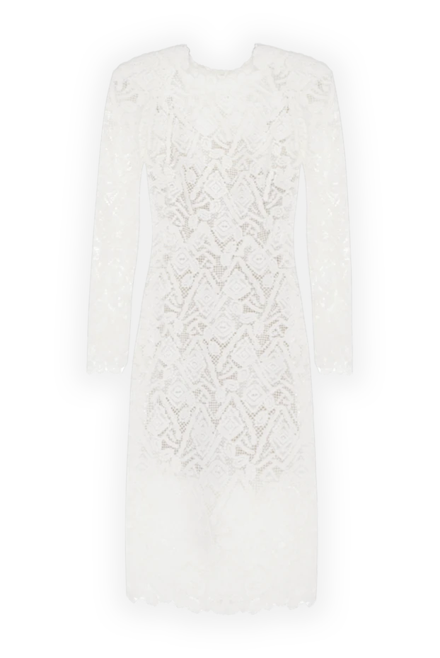White lace dress for women - photo 1