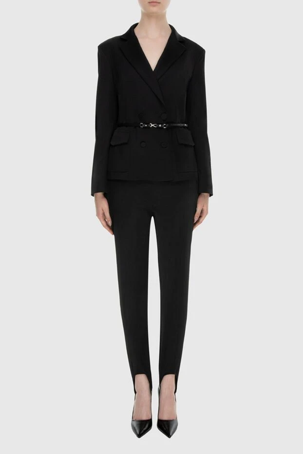 Ermanno Scervino woman women's black trouser suit купить с ценами и фото 170410 - photo 2