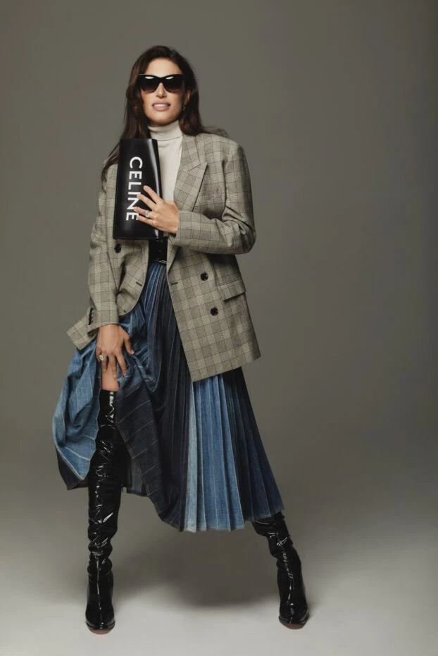 Fabiana Filippi гольф женский белый в рубчик 170467 - фото 2