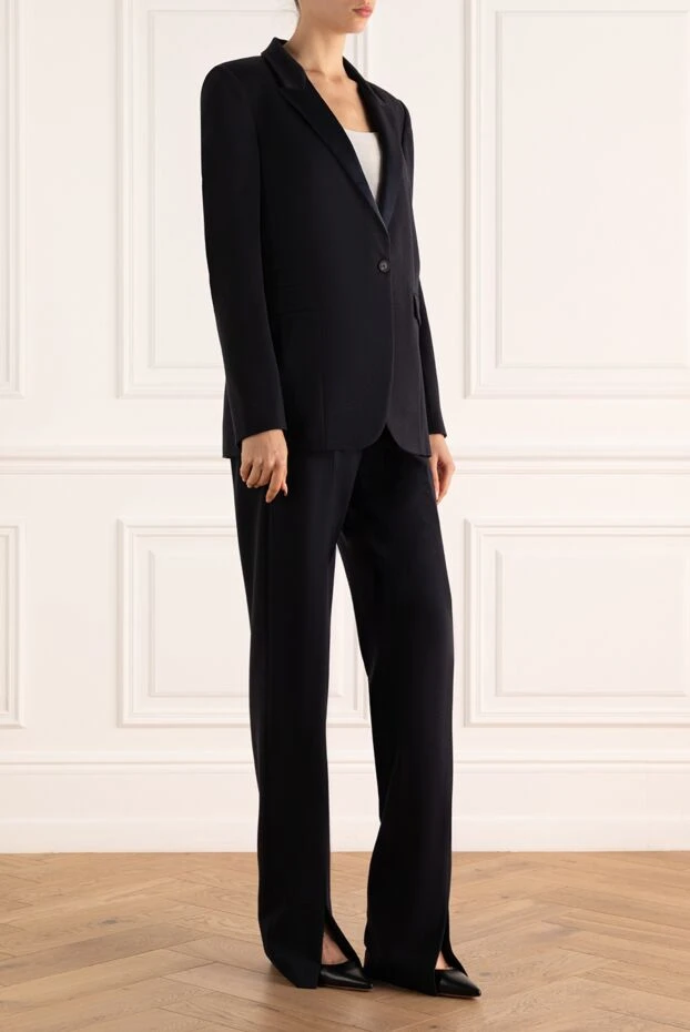 Fabiana Filippi women's black classic suit with single-breasted jacket
 170479 - photo 3