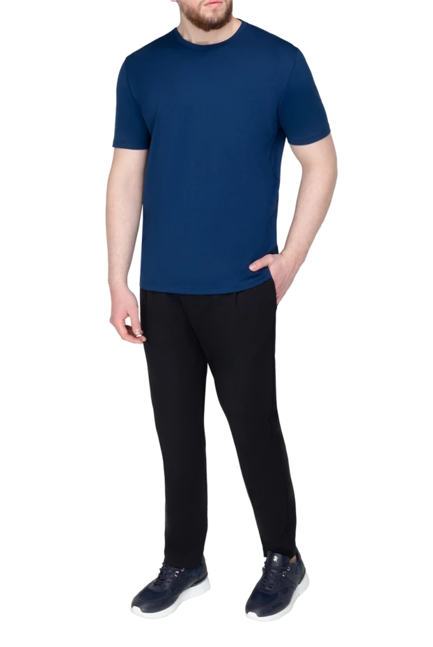 Cesare di Napoli man cotton t-shirt for men купить с ценами и фото 170556 - photo 2