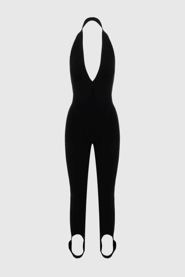 Saint Laurent woman women's black wool overalls купить с ценами и фото 170584 - photo 1