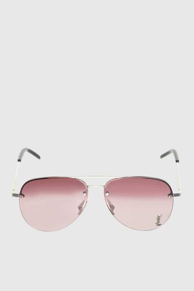 Saint Laurent woman pink plastic and metal glasses for women купить с ценами и фото 170605 - photo 1