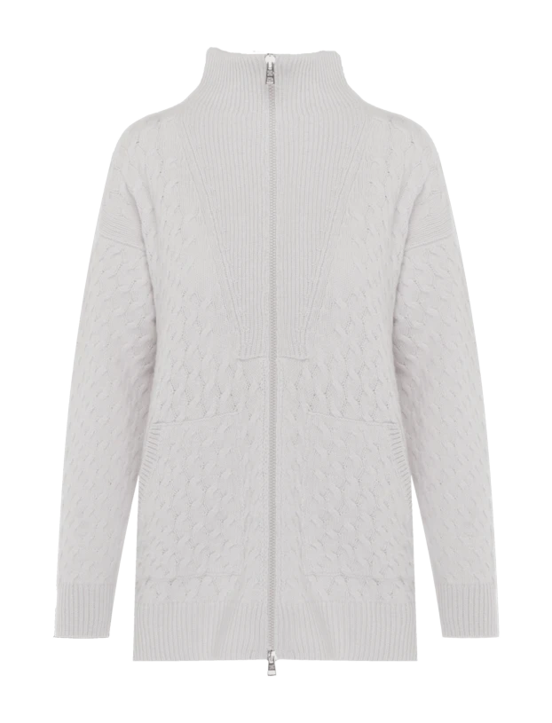 Sweatshirt gray for women - photo 1