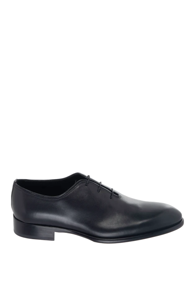 Doucal`s man men's black leather shoes купить с ценами и фото 170729 - photo 1