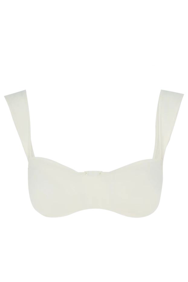 Magda Butrym woman white women's polyamide and elastane swimsuit top купить с ценами и фото 170779 - photo 1