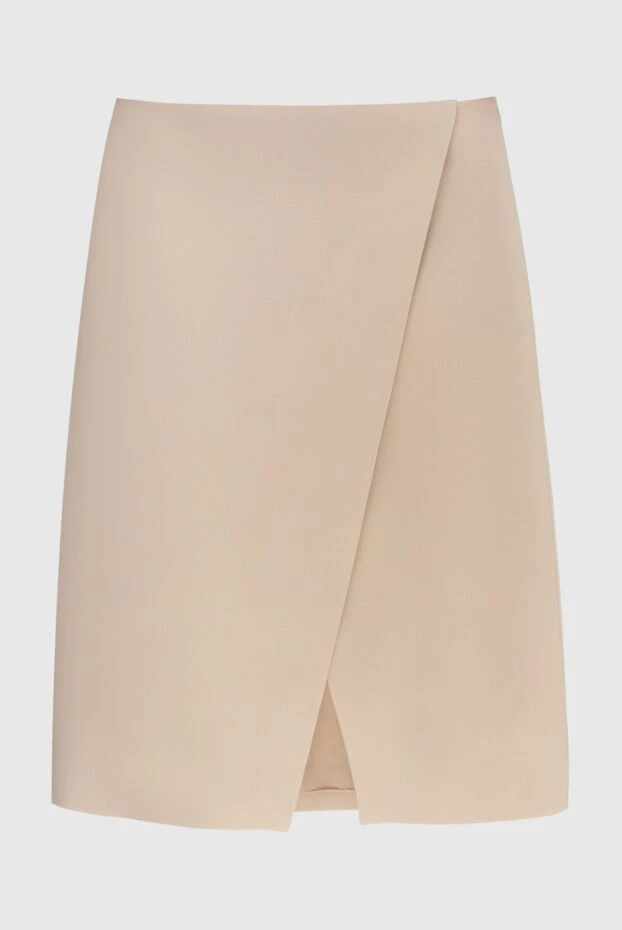 Fendi woman beige polyester skirt for women купить с ценами и фото 170816 - photo 1