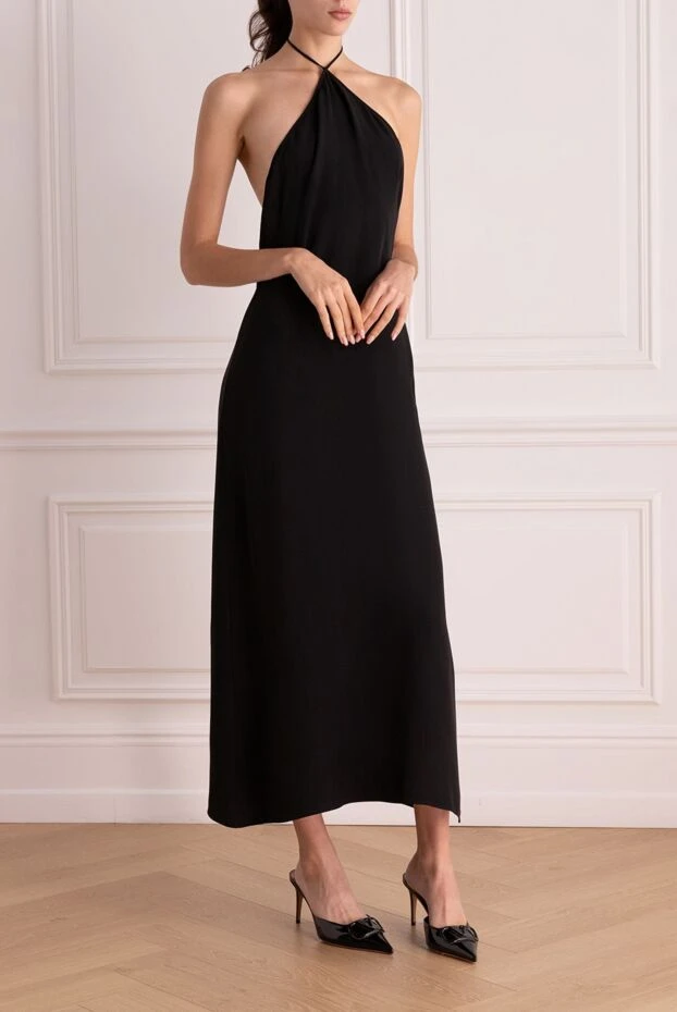 Miu Miu woman black cotton dress for women 174219 - photo 3