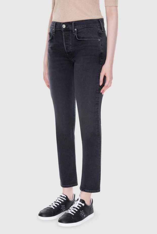 Panicale woman gray cotton jeans for women 184886 - photo 3