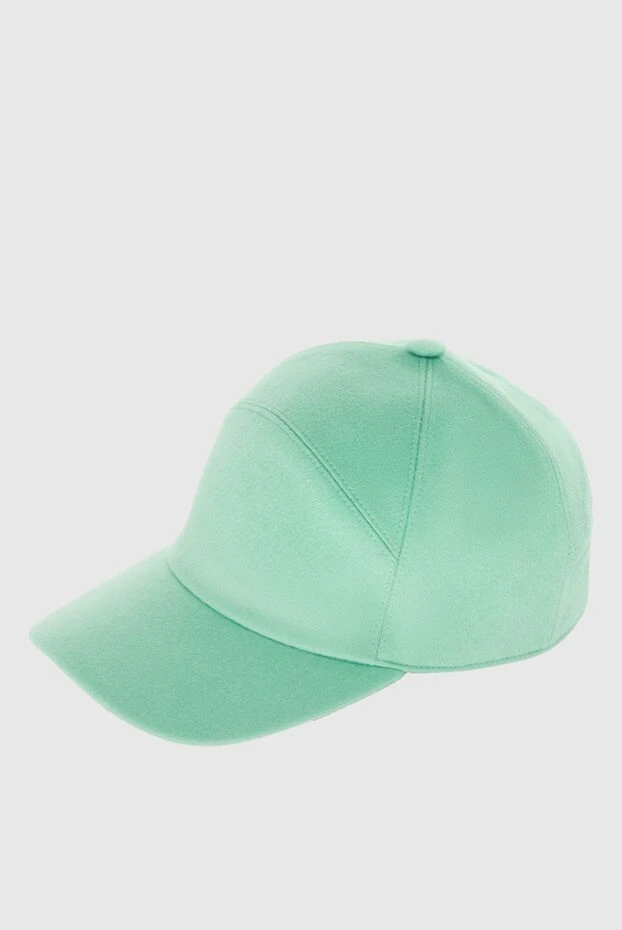 Loro Piana woman green cashmere cap for women 171100 - photo 3