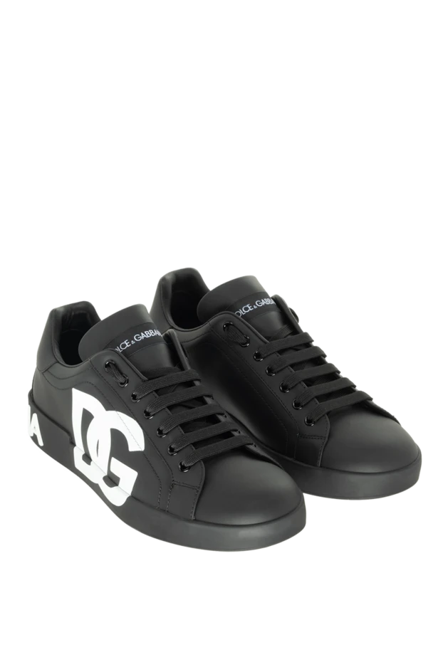 Dolce & Gabbana man black cotton and polyester sneakers for men 174272 - photo 3