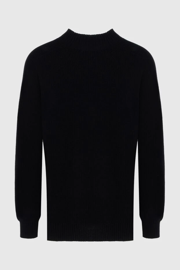 Gran Sasso man black wool jumper for men купить с ценами и фото 171305 - photo 1