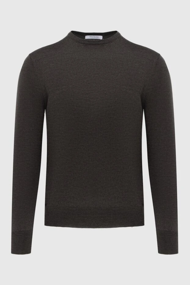 Gran Sasso man brown wool jumper for men купить с ценами и фото 171350 - photo 1