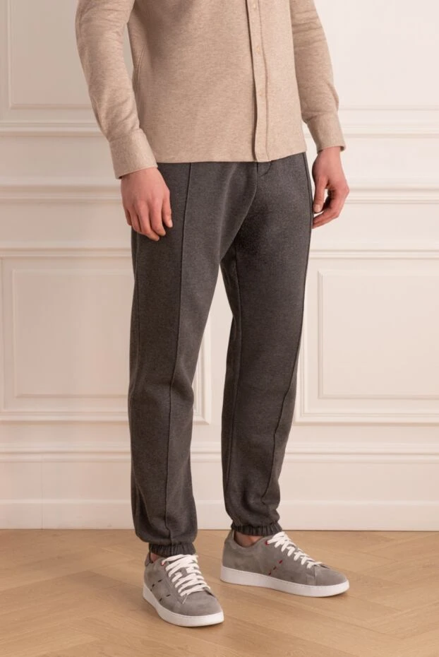 Dior men’s dark grey jogger sweatpants 171374 - photo 3