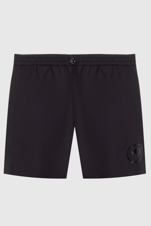 Шорты пляжные из полиэстера серые мужские - фото 1