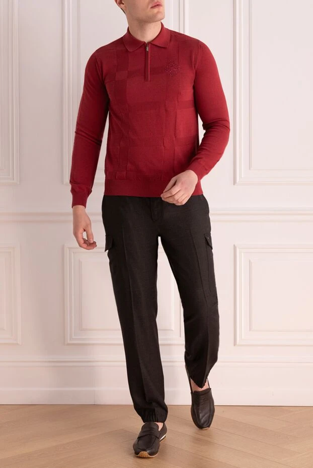 Stefano Ricci ерлерге арналған серпімді манжеттері бар жүк шалбары
 171478 - фото 2