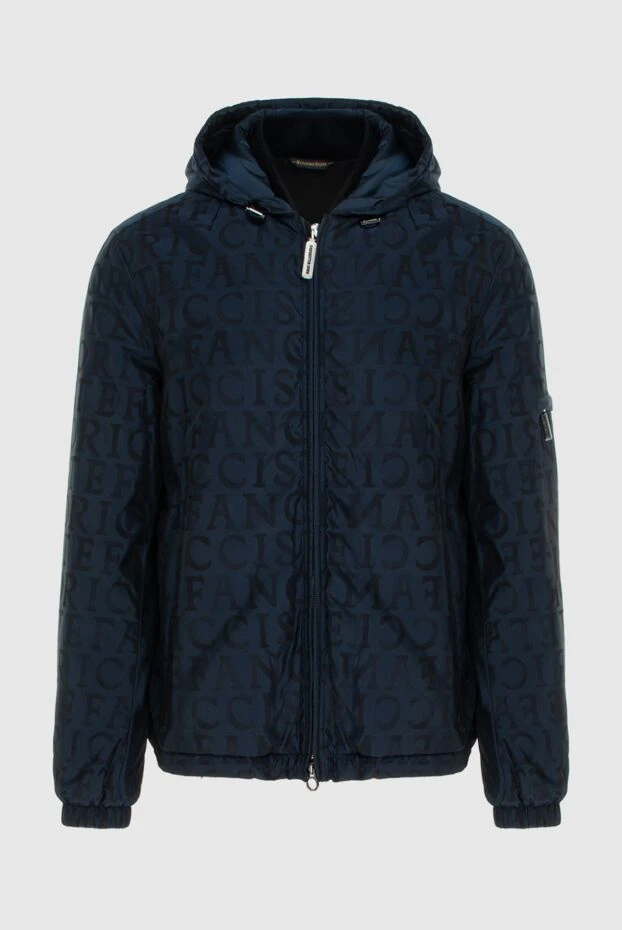 Stefano Ricci куртка из полиамида синяя мужская 171479 - фото 1