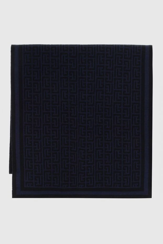 Balmain man black wool scarf for men купить с ценами и фото 171511 - photo 1