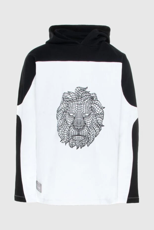 Balmain man hoodie cotton white for men купить с ценами и фото 171531 - photo 1