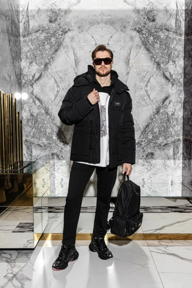 Balmain худи хлопковое белое мужское 171531 - фото 2