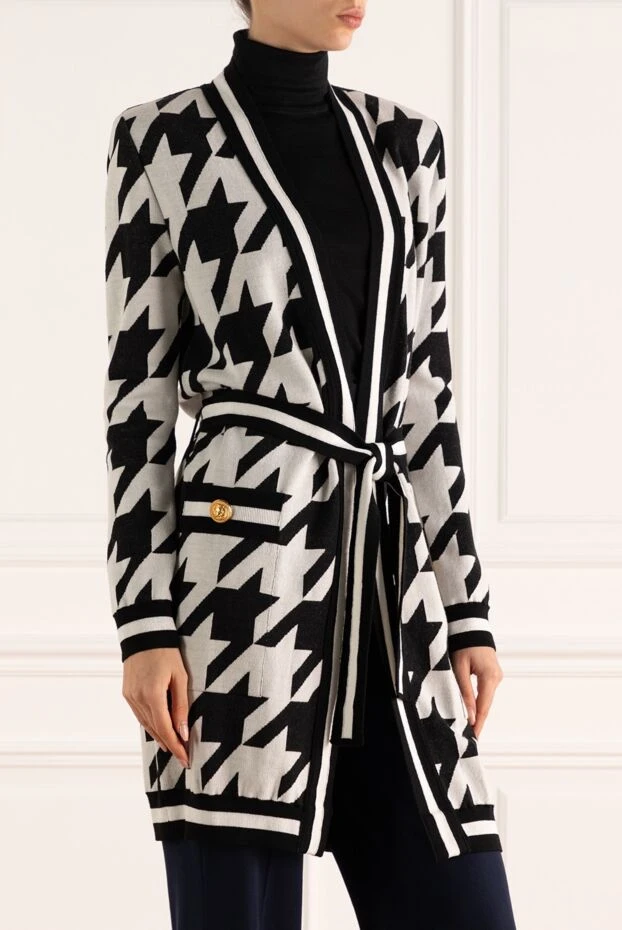 Off-White woman women's black silk trouser suit 171851 - photo 3