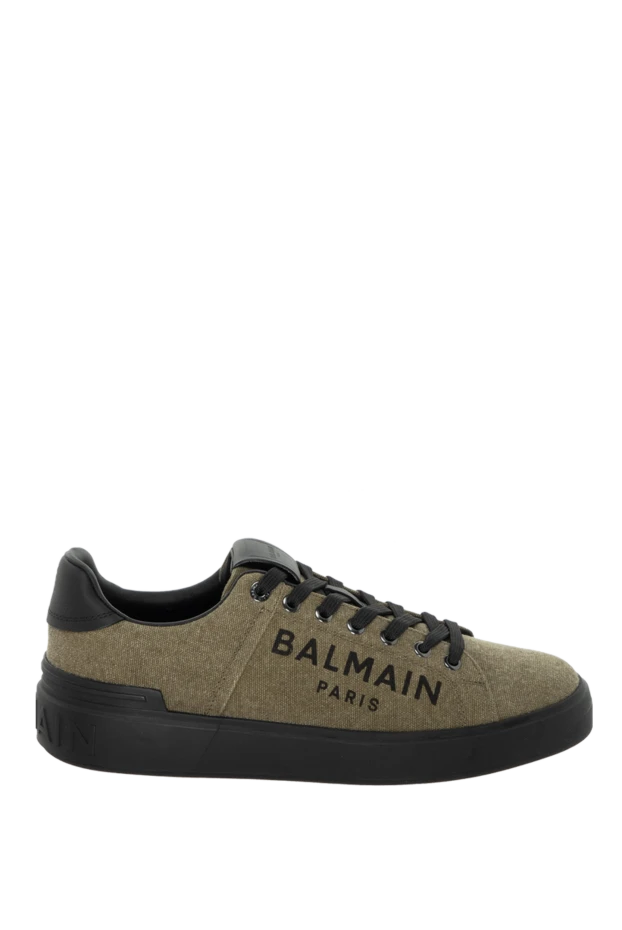 Balmain man sneakers green for men купить с ценами и фото 171562 - photo 1