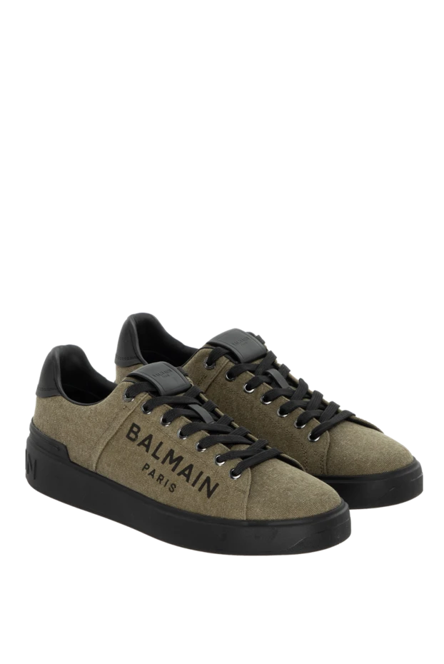 Balmain man black polyester sneakers for men 174936 - photo 3