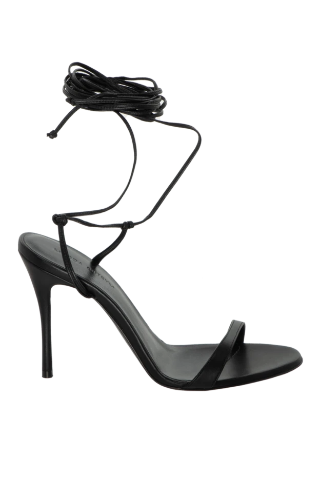 Magda Butrym woman black leather sandals for women купить с ценами и фото 171605 - photo 1