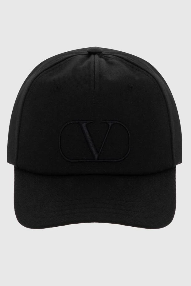 Valentino man black cotton cap for men купить с ценами и фото 171627 - photo 1