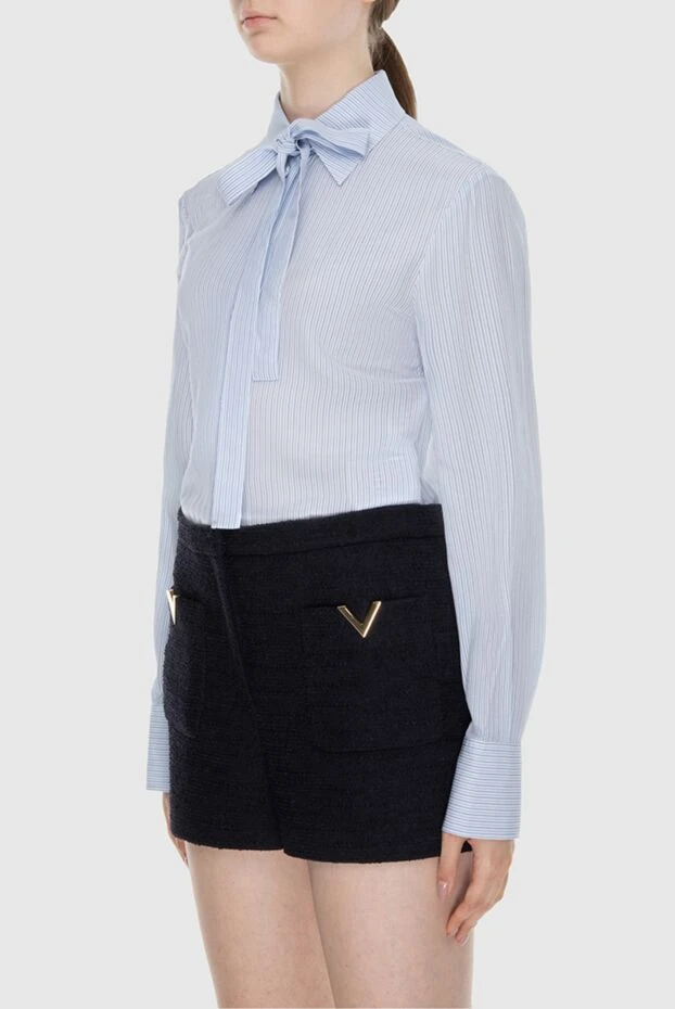 Off-White woman women's black silk trouser suit 171851 - photo 3