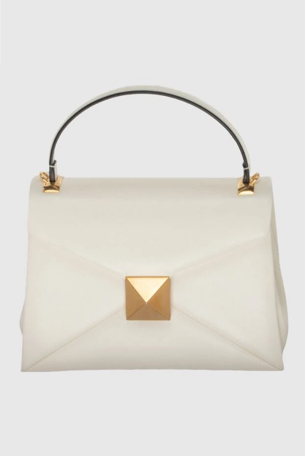 Valentino woman white leather bag for women купить с ценами и фото 171654 - photo 1