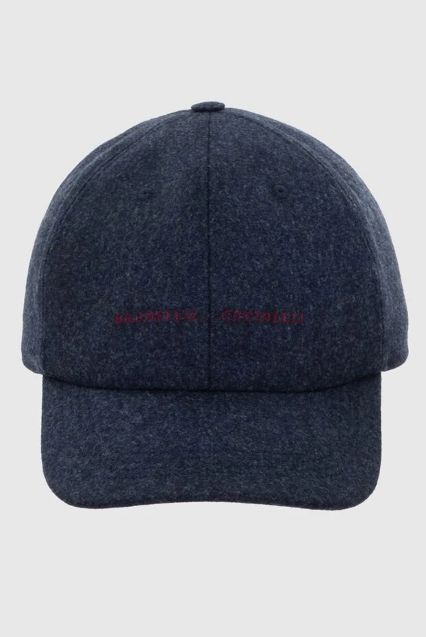 Классическая бейсболка из плотной шерсти с изогнутым козырьком
- фото 1