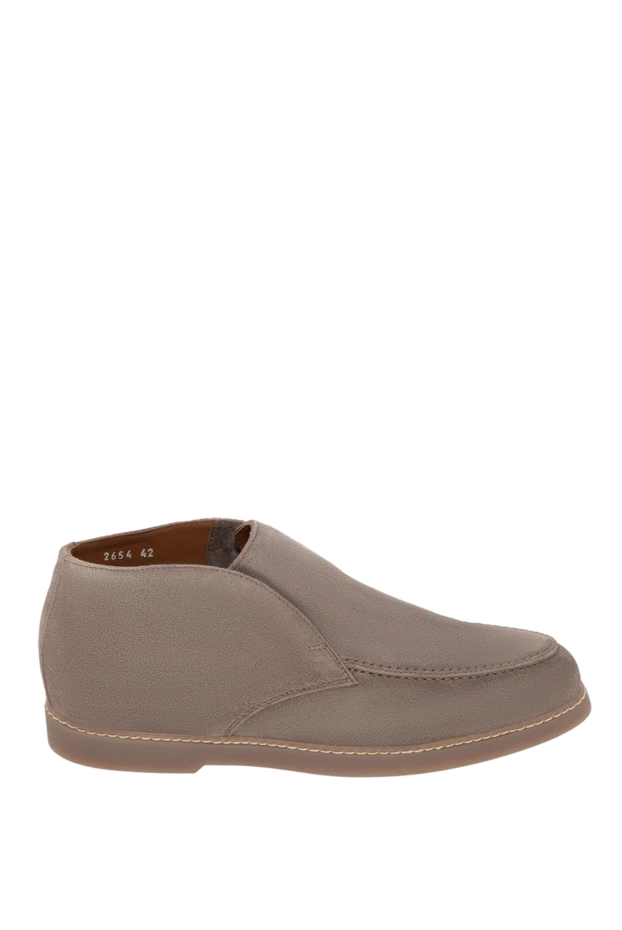 Doucal`s man beige nubuck loafers for men купить с ценами и фото 171753 - photo 1