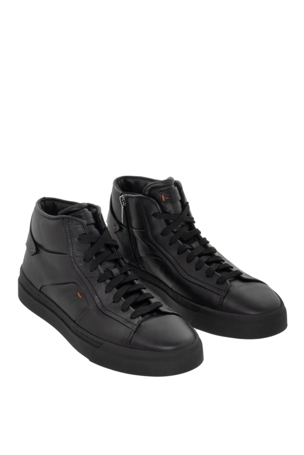 Santoni man sneakers made of polyamide and elastane black for men 176242 - photo 3