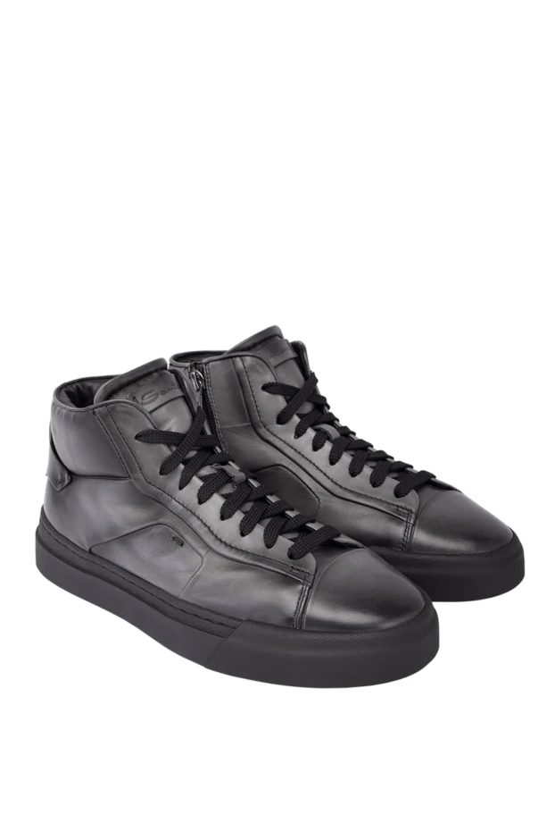 Santoni man sneakers made of polyamide and elastane black for men 176242 - photo 3