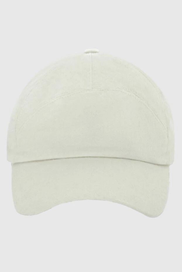 Kiton man white cashmere cap for men купить с ценами и фото 171832 - photo 1