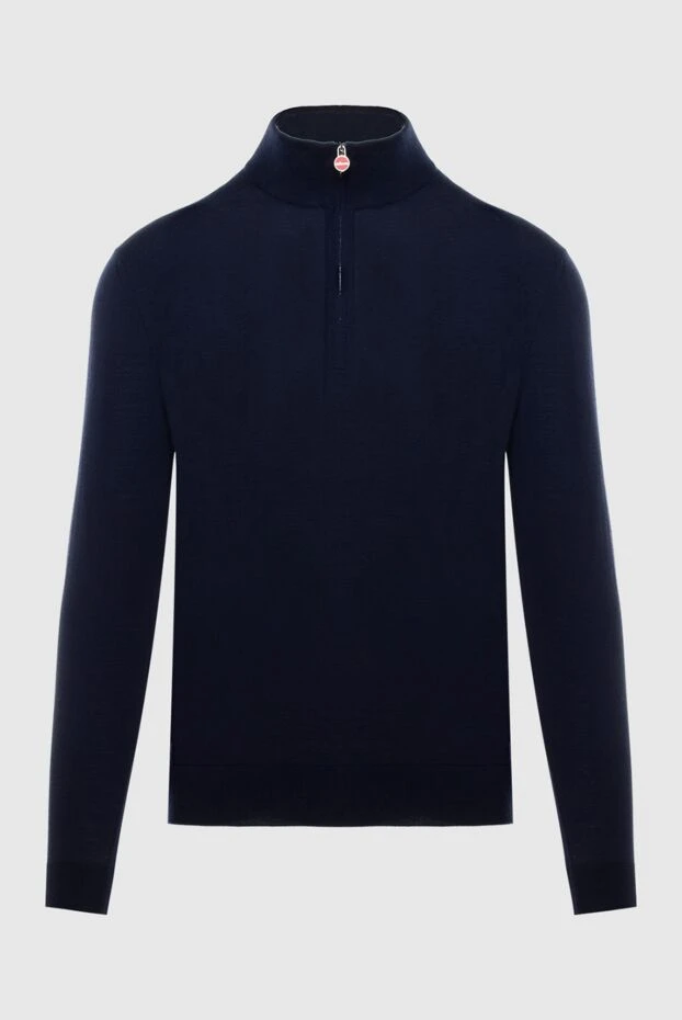 Kiton man wool troyer blue for men купить с ценами и фото 171835 - photo 1