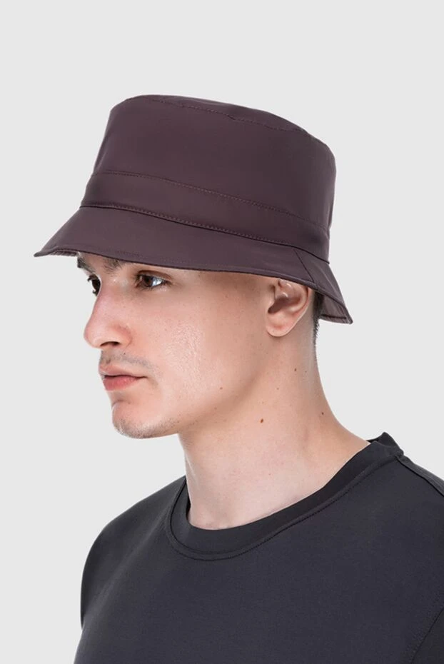 Loro Piana man brown polyester panama hat for men купить с ценами и фото 171882 - photo 2